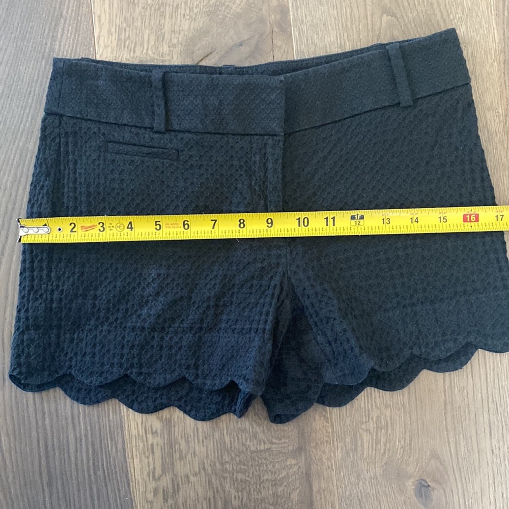 5/$10 Loft black cotton shorts Women’s size 00 - Picture 8 of 8